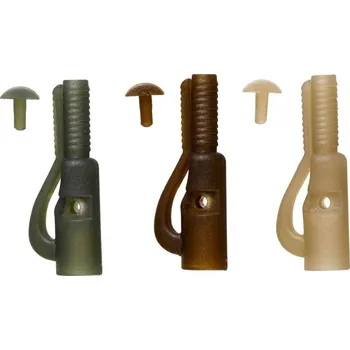 Starbaits Závěs Na Olovo Lead Lock Clip (Fixovací Kolík) 12ks Varianta: Hnědá