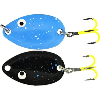 Umělá nástraha Westin Plandavka Fidusen Black/Blue Splat Ultimate 3,2 cm 2,8 g