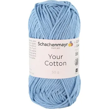 Příze Schachenmayr Your Cotton 00052 Cloud Pletací příze