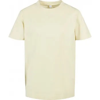 Dívčí tílko Build Your Brand Dětské tričko Basic ve zúženém a mírně prodlouženém střihu 160 g/m Barva: žlutá světlá, Velikost: 146/152 BY158