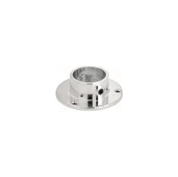 Prodejní regál Trubkový systém BLOCK 25, koncovka na stěnu, střední (ALU)