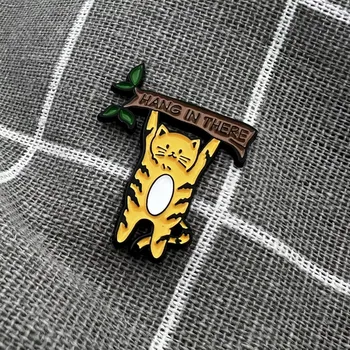 Oranžová kočička - Hang in there / Vydrž, nezdávej se