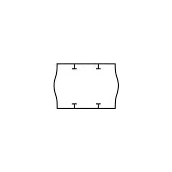 Speciální papír Etikety do etiketovacích kleští START PRIX, zaoblené, 26x18mm,bílé, 1000ks