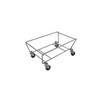 Nákupní košík Vozík pro nákupní košíky KP, pojízdný nízký