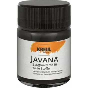 Speciální výtvarná barva Kreul Javana Light Barva na látky Black 50 ml 1 ks