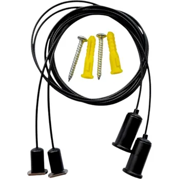 LED lišta Závěsná lanka 2ks pro profil lišta Z3 černý - LED Solution - LP411B-CLIP - LP411B-CLIP