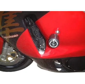 R&G Racing Padací chrániče - Suzuki GSX1300R Hayabusa '99-'07, černé Černá