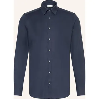 Pánská košile Olymp Pánská Košile Level Five Body Fit, modrá, 45