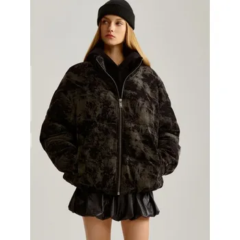 Dámský kabát Manšestrová bunda - M/L - House - vícebarevná - 172AK-MLC