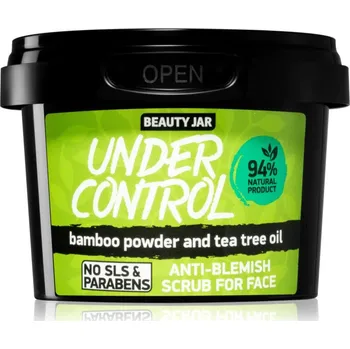 Elektrický čistič pleti Beauty Jar Under Control čisticí peeling pro problematickou pleť 120 g