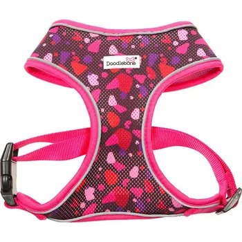 Postroj pro psa Doodlebone Postroj Airmesh Bubblegum Party Velikost: 1