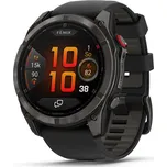 Garmin Fenix 8 Pro 51mm AMOLED, Titan Sapphire Black/Pebble Grey