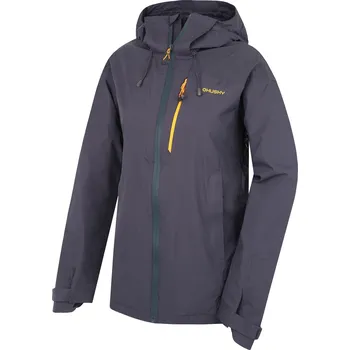 Dámská casual bunda Husky Dámská hardshell bunda Nicker L XL, tm. šedá