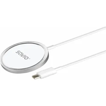 Savio Magnetická indukční nabíječka 15W LA-11