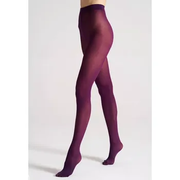 Dámské punčochy Veneziana Saténové punčocháče 40 den 5-XL rosso/červená 5-XL