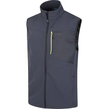 Pánská vesta Husky Pánská softshell vesta Salien M L, tm. šedá