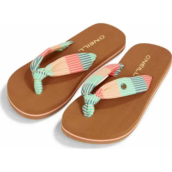 Dětská móda O'Neill Dívčí O'Neill DITSY SUN Dívčí žabky Hnědá Hnědá 34 (2925840)