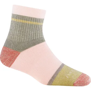 Pánské ponožky Dámské ponožky Darn Tough Home Base Shorty Velikost ponožek: 35-37,5 / Barva: růžová