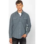 Pánská košile HEAVY TOOLS RUSSEL Barva: Teal, Velikost: L