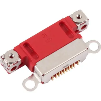 Náhradní díl pro mobilní telefon Nabíjecí port pro iPhone 14 / 14 Plus ORI - Červený