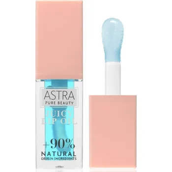 Péče o rty Astra Make-up Pure Beauty Juicy Lip Oil vyživující lesk na rty odstín 003 forest mint 5 ml