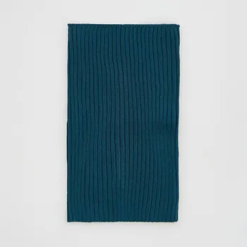 Čepice Reserved - Komínová šála z žerzeje s příměsí viskózy - tmavě tyrkysová - 769GT-69X - 769GT-69X-ONE