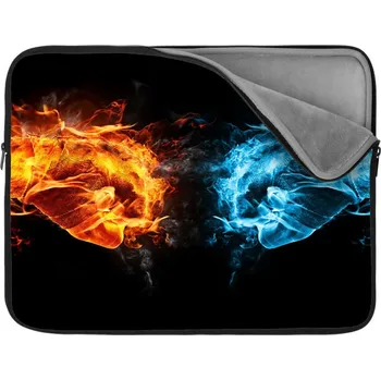 pouzdro na notebook Sablio Obal na notebook Ohnivé pěsti - 17"