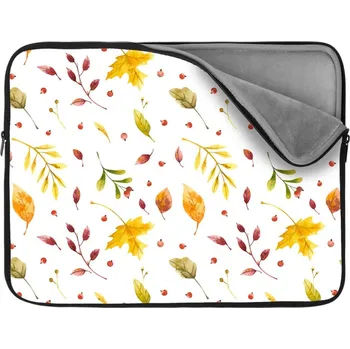 pouzdro na notebook Sablio Obal na notebook Podzimní listí - 13"