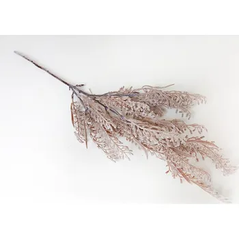 umělá květina Větev dekorační, fialovo-hnědá, 60 cm