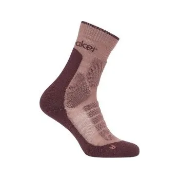 Dámské ponožky Icebreaker Merino Hike+ Heavy Crew Women SUMMIT/JAVA růžová S