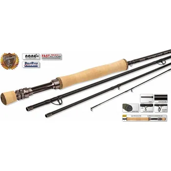 Rybářský prut Muškařský prut Traper Concept Lake 10'0" #6