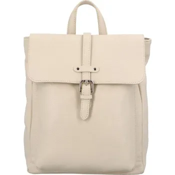 Kabelka Batoh kožený Béžový