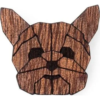 Brož Bewooden dřevěná brož Yorkshire Brooch