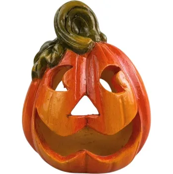 Harasim Keramická dýně na čajovou svíčku 13,7 cm