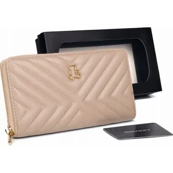 Peněženka LuluCastagnette Velká prošívaná dámská peněženka ve stylu penálu LuluCastagnette NoSize