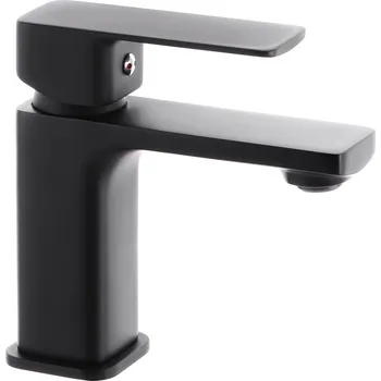Vodovodní baterie Umyvadlová baterie MIXXUS PREMIUM KUBUS 001 BLACK, černá