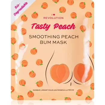 Odstraňovač zápachu nohou I Heart Revolution Tasty Peach intenzivní hydrogelová maska na hýždě a boky 2 ks