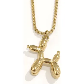 Řetízek Řetízek chirurgická ocel - Balonkový pes Barva: Zlatá