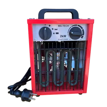 Průmyslové topidlo Elektrické topidlo Ma-tech 2 kW (Elektrický přímotop)