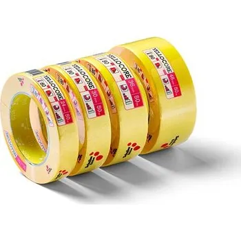 malířská páska SCHULLER lepící zakrývací páska YELLO CORE 24mm*50m, střední lepivost, hladké a lehce hrubé podklady