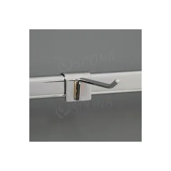 Prodejní regál VARIANT hák / háček PRO, délka 100 mm, chrom