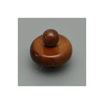 Figurína Krček k panně ELITE dřevěný, velikost 38, nízký, tmavý