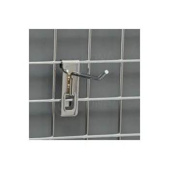 Prodejní regál SÍŤ 5 háček, délka 50 mm (G54), chrom