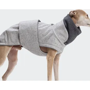 Obleček pro psa Cloud7 Kabát pro italské chrtíky Brooklyn Flannel Grey Velikost: 3
