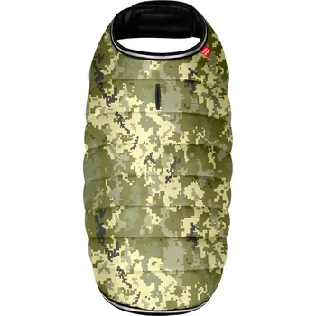 Obleček pro psa Waudog Zimní bunda Military Velikost: XL