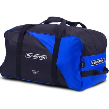 Sportovní taška Hokejová taška na kolečkách POWERTEK V3.0 Blue Junior