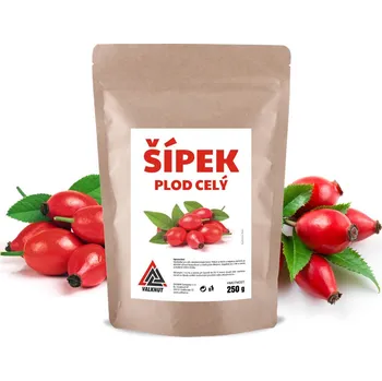 Koření Šípek plod celý VALKNUT Obsah balení: 500 g