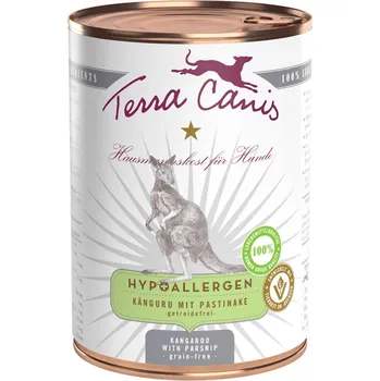 Krmivo pro psa Terra Canis Hypoalergenní konzerva Klokan s pastinákem 400 g