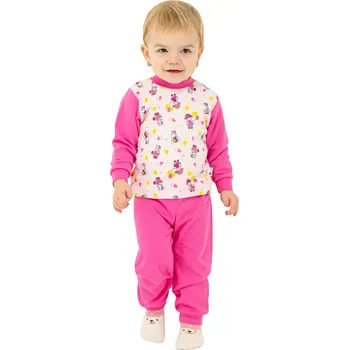 Dívčí pyžamo ESITO Dívčí pyžamo hrošík růžové