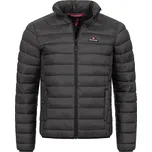 HÖHENHORN Větruvzdorná pánská prošívaná teplá bunda s kapucí HOHENHORN Balmhorn Barva: Černá, Velikost: 3XL